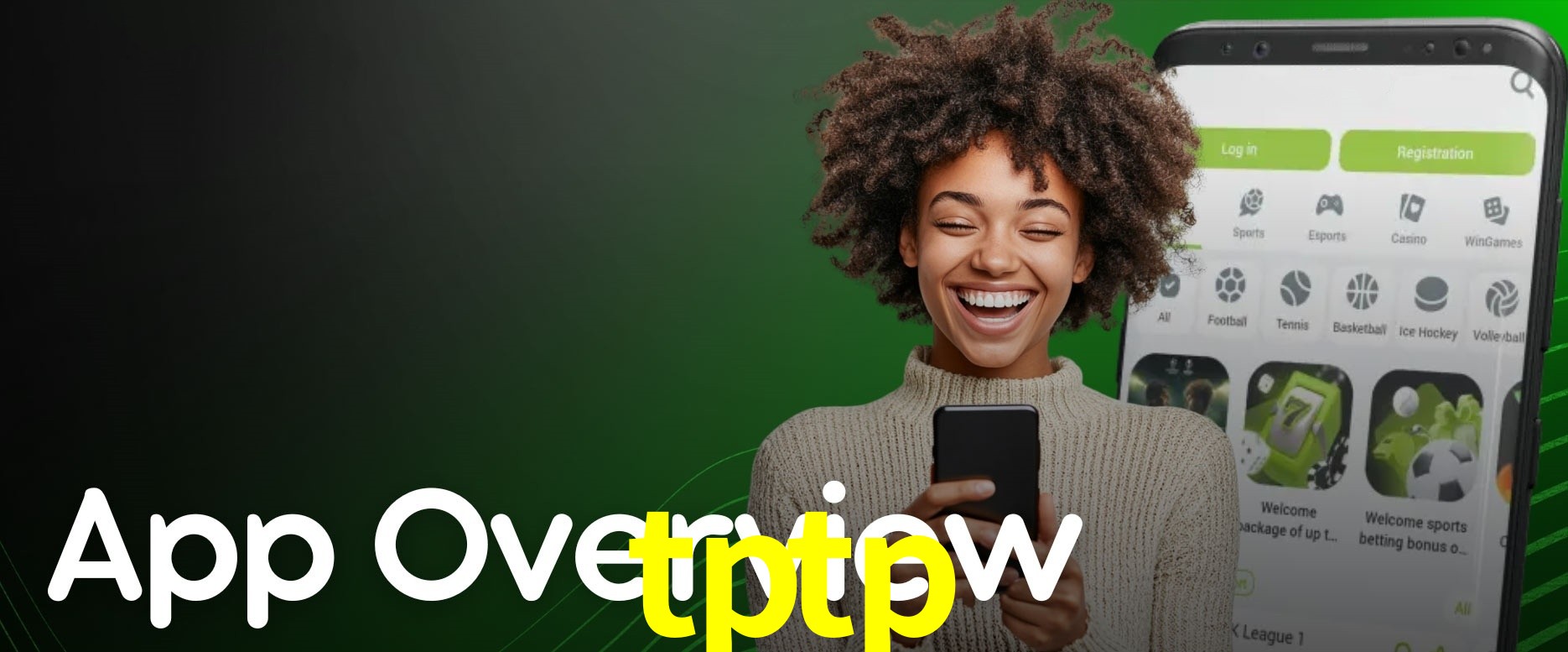 APP oficial da tptp para mobile